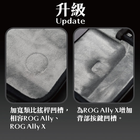 即將推出!ROG Ally X升級版輕薄隨行收納包