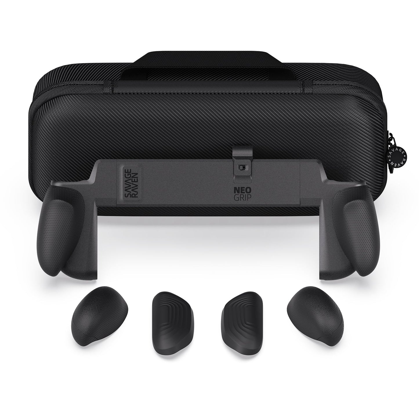 Switch 2握把保護殼 NeoGrip2 適用NS2的人體工學握把(原廠底座相容)