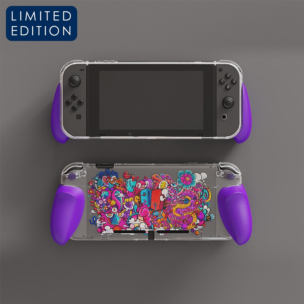 透明水晶握把保護殼 GripCase Crystal:GAWX獨家限量聯名款"In My Mind".