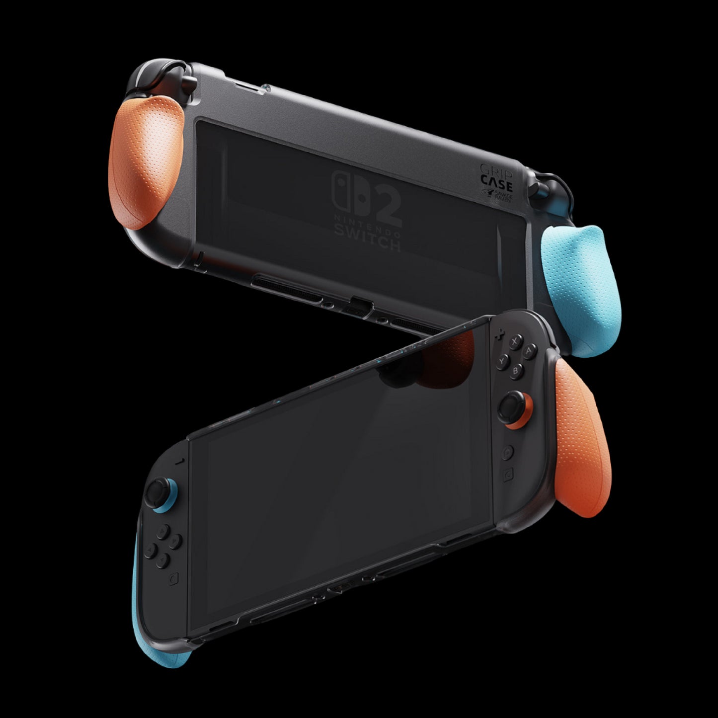 Switch 2握把保護軟套 GripCase2 適用NS2的人體工學握把(原廠底座相容)