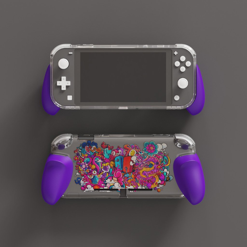 透明水晶握把保護殼 GripCase Crystal:GAWX獨家限量聯名款"In My Mind".