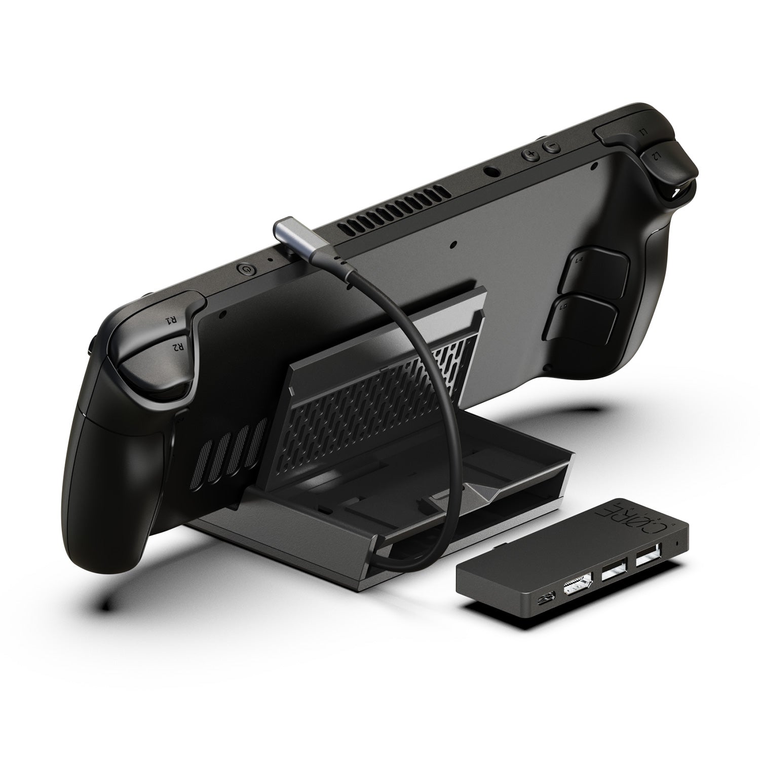 Steam Deck 7インチ 専用ケース付き tomtoc Steam Deck対応 ハードケース スチームデック キャリングケース