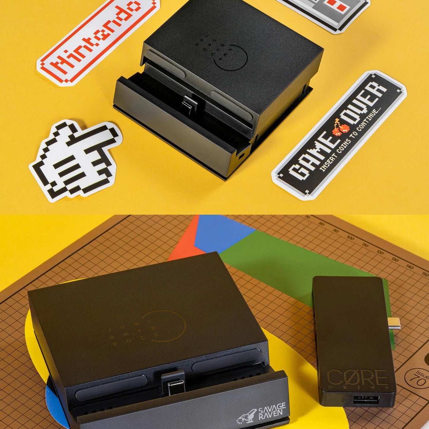 Jumpgate Multifunctional Expansion Portable Dock for Nintendo Switch 2/NS1 (Original/V2/OLED)