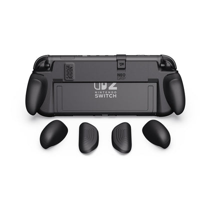 Switch 2握把保護殼 NeoGrip2 適用NS2的人體工學握把(原廠底座相容)