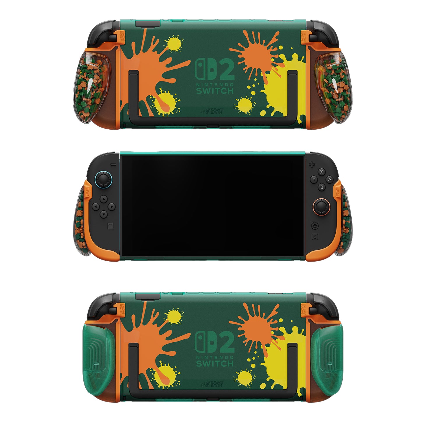 [即將發售]Switch 2『斯普拉遁塗擊隊 SP Raiders』限量版握把保護殼NeoGrip2 / FissionGrip