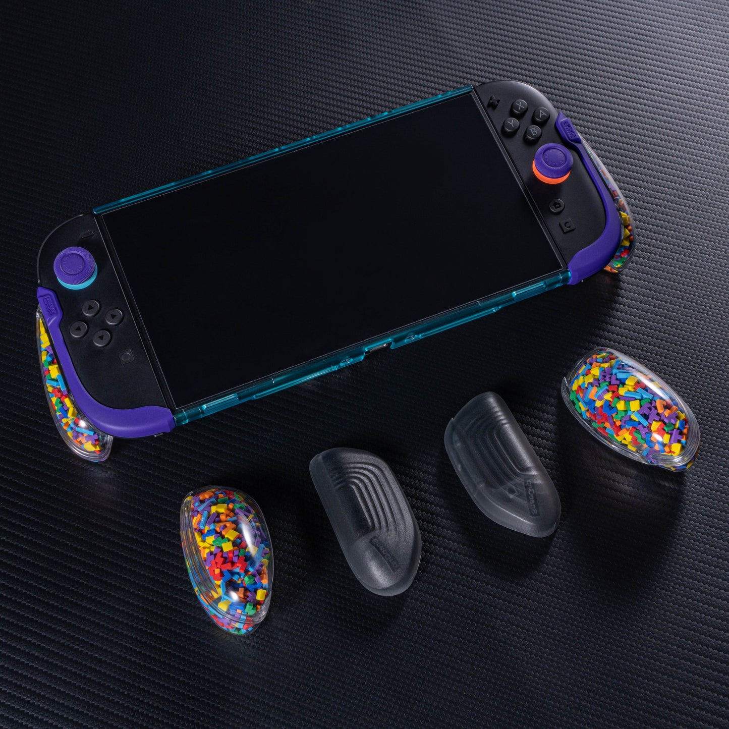 Switch 2『TETR方塊限量版』 積木方塊握把保護殼NeoGrip2 /軟套GripCase2/FissionGrip