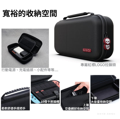 透明水晶握把保護殼 GripCase Crystal 適用於任天堂Switch.