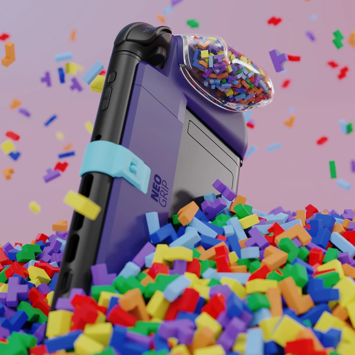 Switch 2『俄羅斯方塊限量版』 TETRIS握把保護殼 NeoGrip2 /軟套GripCase2