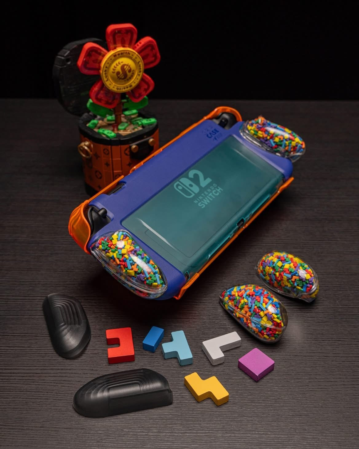 Switch 2『俄羅斯方塊限量版』 TETRIS握把保護殼 NeoGrip2 /軟套GripCase2