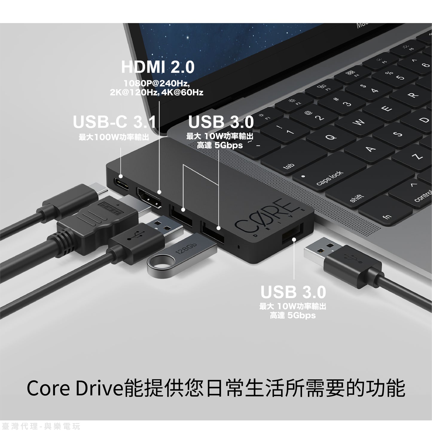 多功能便攜底座 Jumpgate 適用任天堂Switch/OLED.