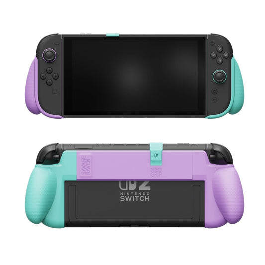 Switch 2握把保護殼 NeoGrip2 適用NS2的人體工學握把(原廠底座相容)