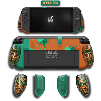[即將發售]Switch 2『斯普拉遁塗擊隊 SP Raiders』限量版握把保護殼NeoGrip2 / FissionGrip
