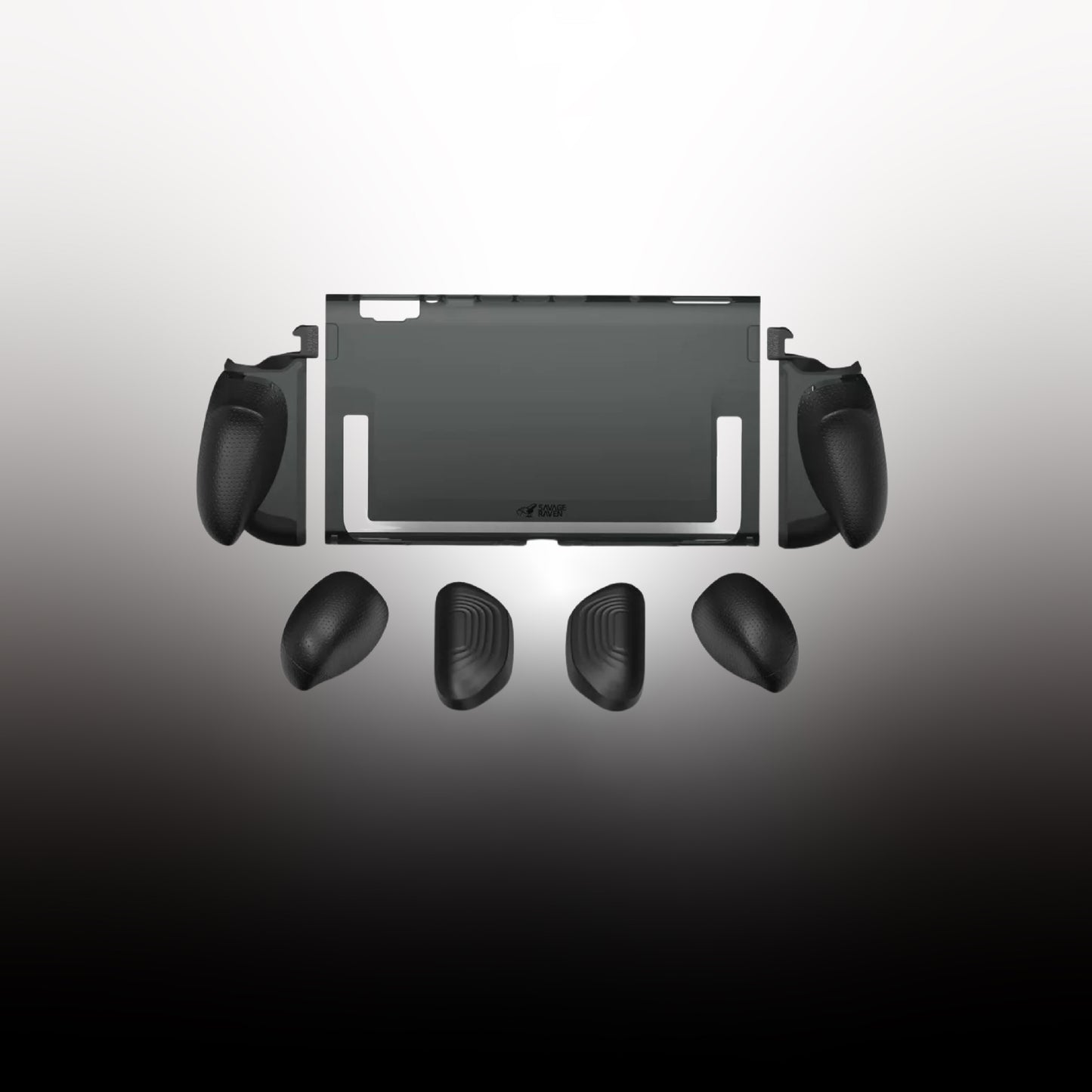 Switch 2分離式握把保護軟套 FissionGrip 適用NS2的人體工學分離握把（原廠底座相容）