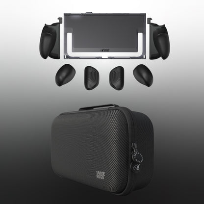 Switch 2分離式握把保護軟套 FissionGrip 適用NS2的人體工學分離握把（原廠底座相容）