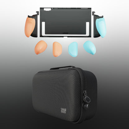 Switch 2分離式握把保護軟套 FissionGrip 適用NS2的人體工學分離握把（原廠底座相容）