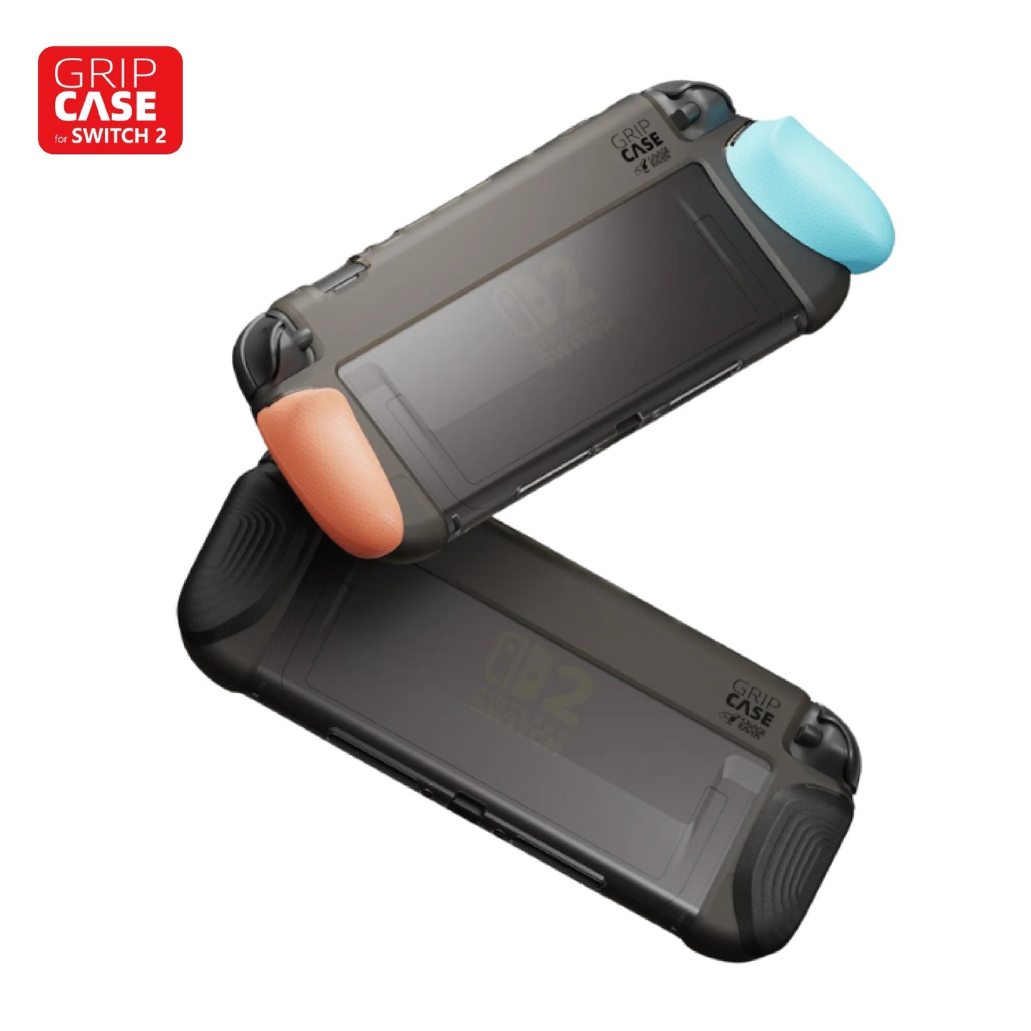 Switch 2握把保護軟套 GripCase2 適用NS2的人體工學握把(原廠底座相容)