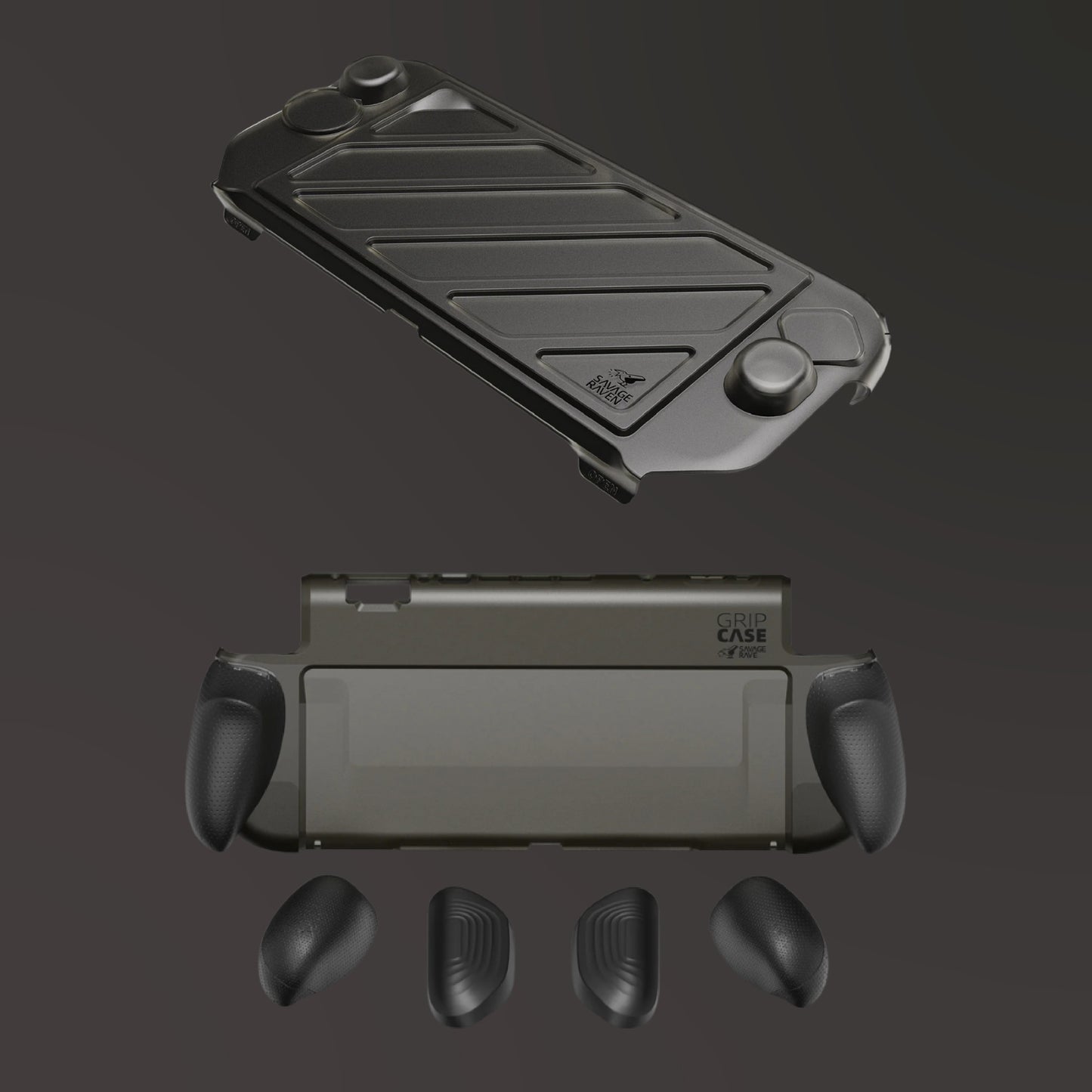 Switch 2握把保護軟套 GripCase2 適用NS2的人體工學握把(原廠底座相容)