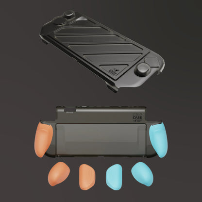 Switch 2握把保護軟套 GripCase2 適用NS2的人體工學握把(原廠底座相容)