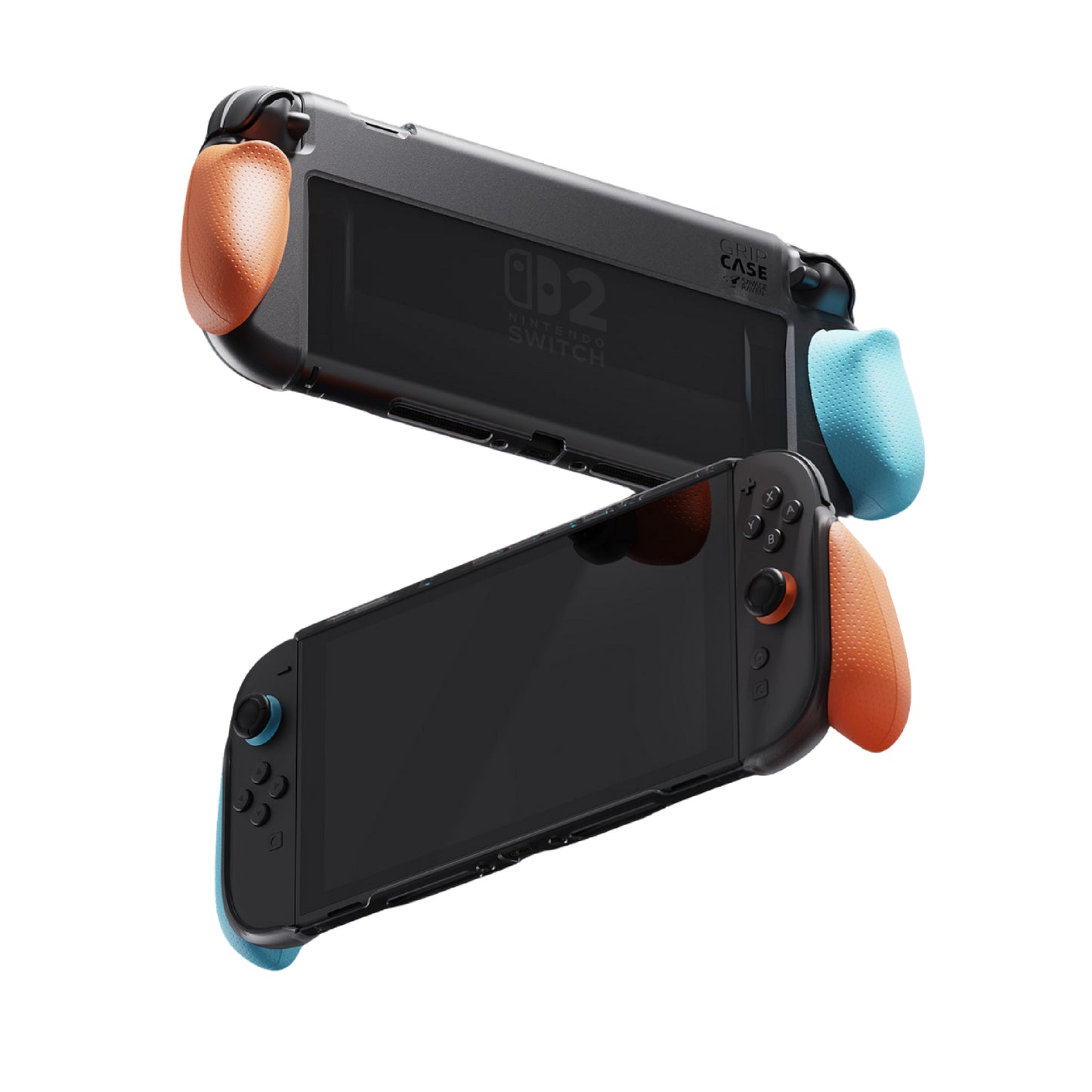 Switch 2握把保護軟套 GripCase2 適用NS2的人體工學握把(原廠底座相容)