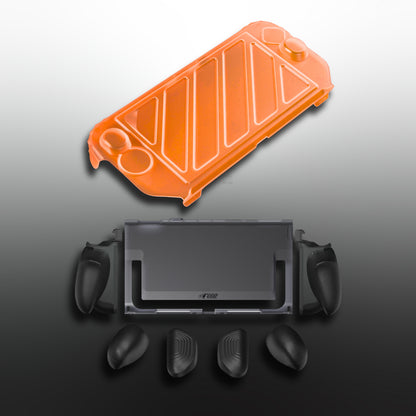 FissionGrip Detachable Grip Protector for Switch 2 Ergonomic Detachable Grips for NS2 (Compatible with Original Base)