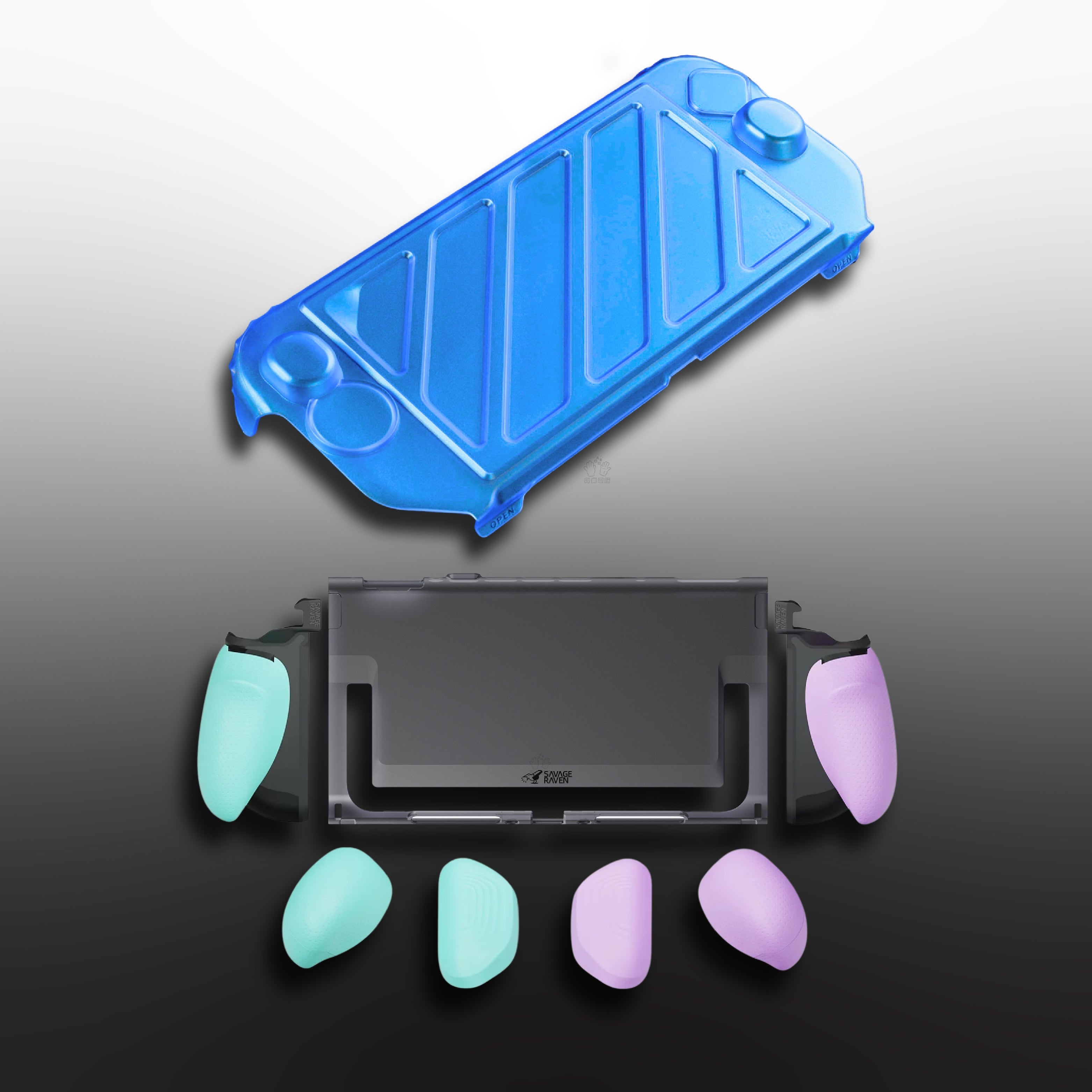 Switch 2 FissionGrip Detachable Handle Protective Soft Case