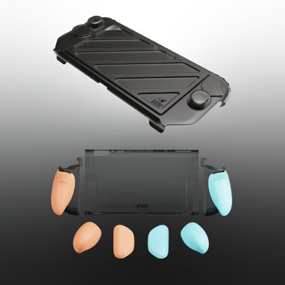 Switch 2分離式握把保護軟套 FissionGrip 適用NS2的人體工學分離握把（原廠底座相容）