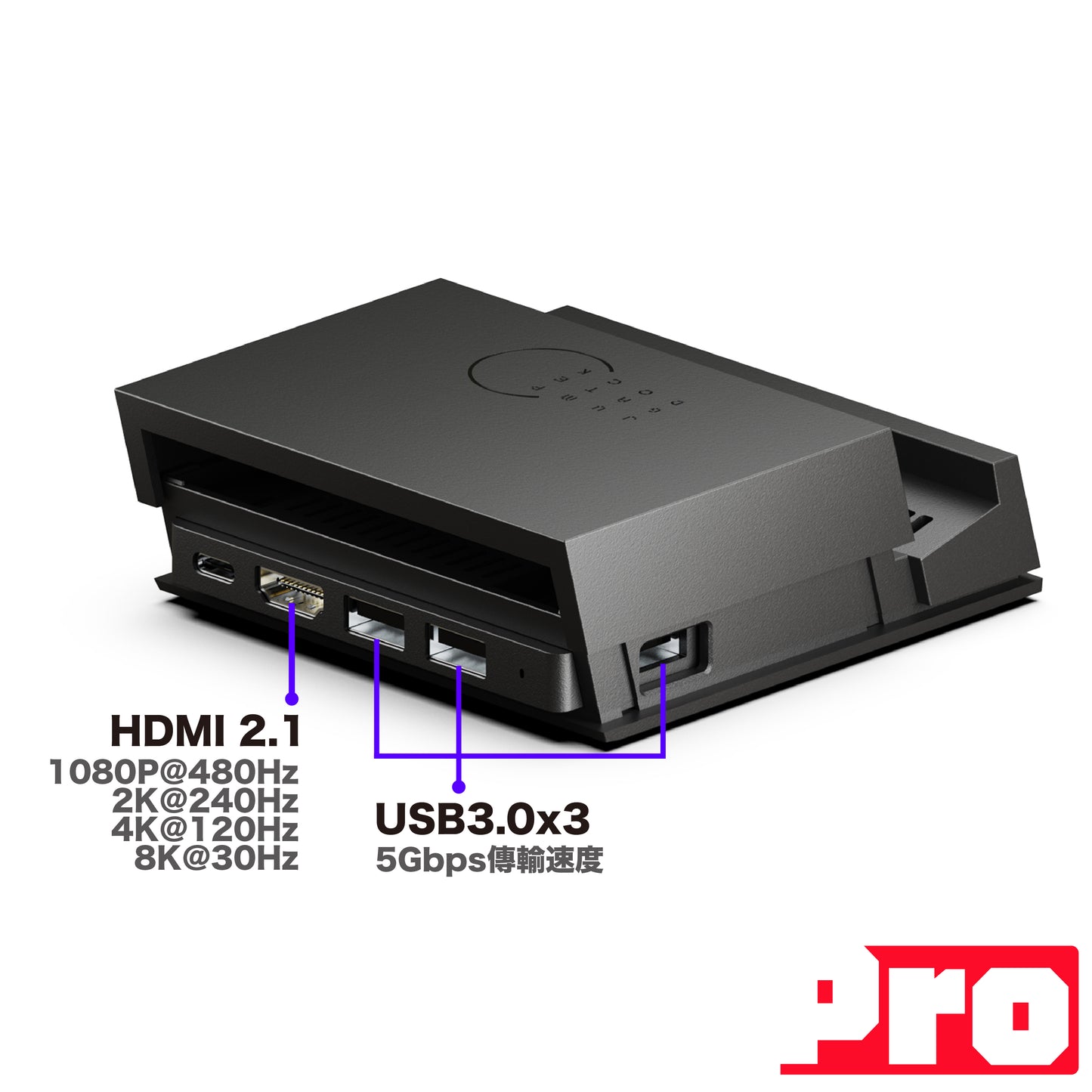 Multifunctional expansion portable dock Jumpgate for Nintendo Switch 1st generation/Dual Plus/OLED 