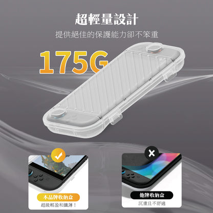 Switch 2 Lightweight Hard Shell Storage Box Slim Box for Nintendo NS2