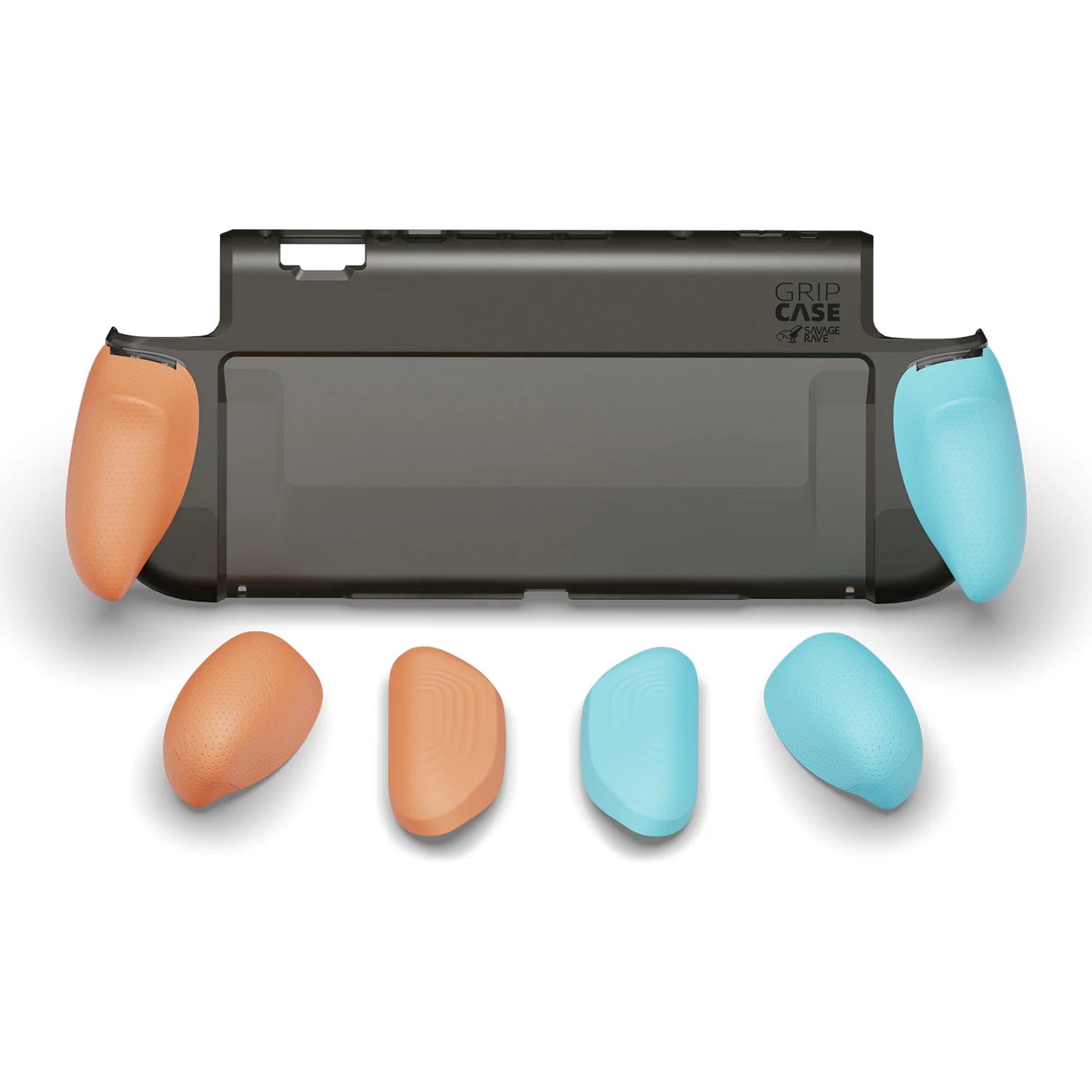 Switch 2握把保護軟套 GripCase2 適用NS2的人體工學握把(原廠底座相容)