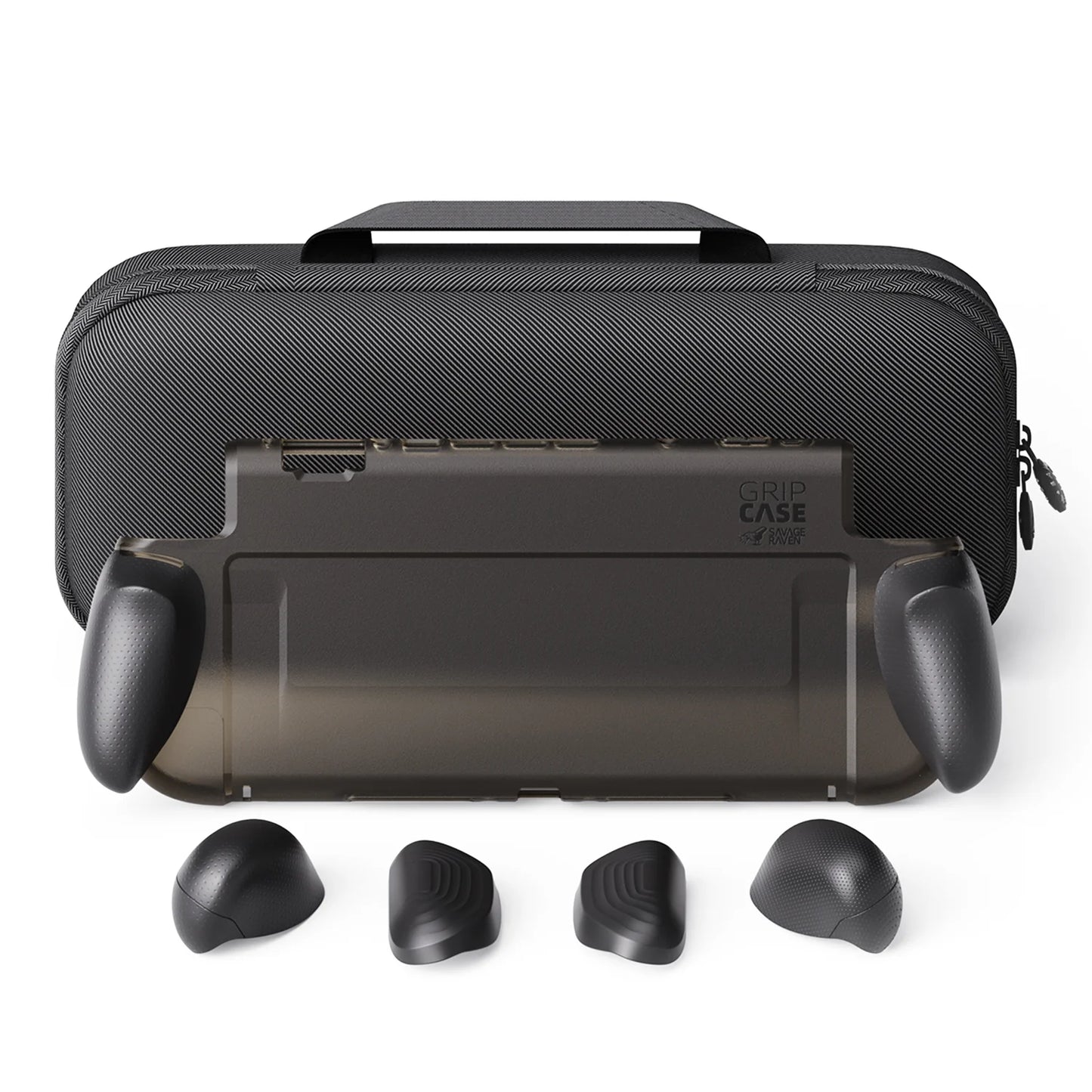 Switch 2握把保護軟套 GripCase2 適用NS2的人體工學握把(原廠底座相容)