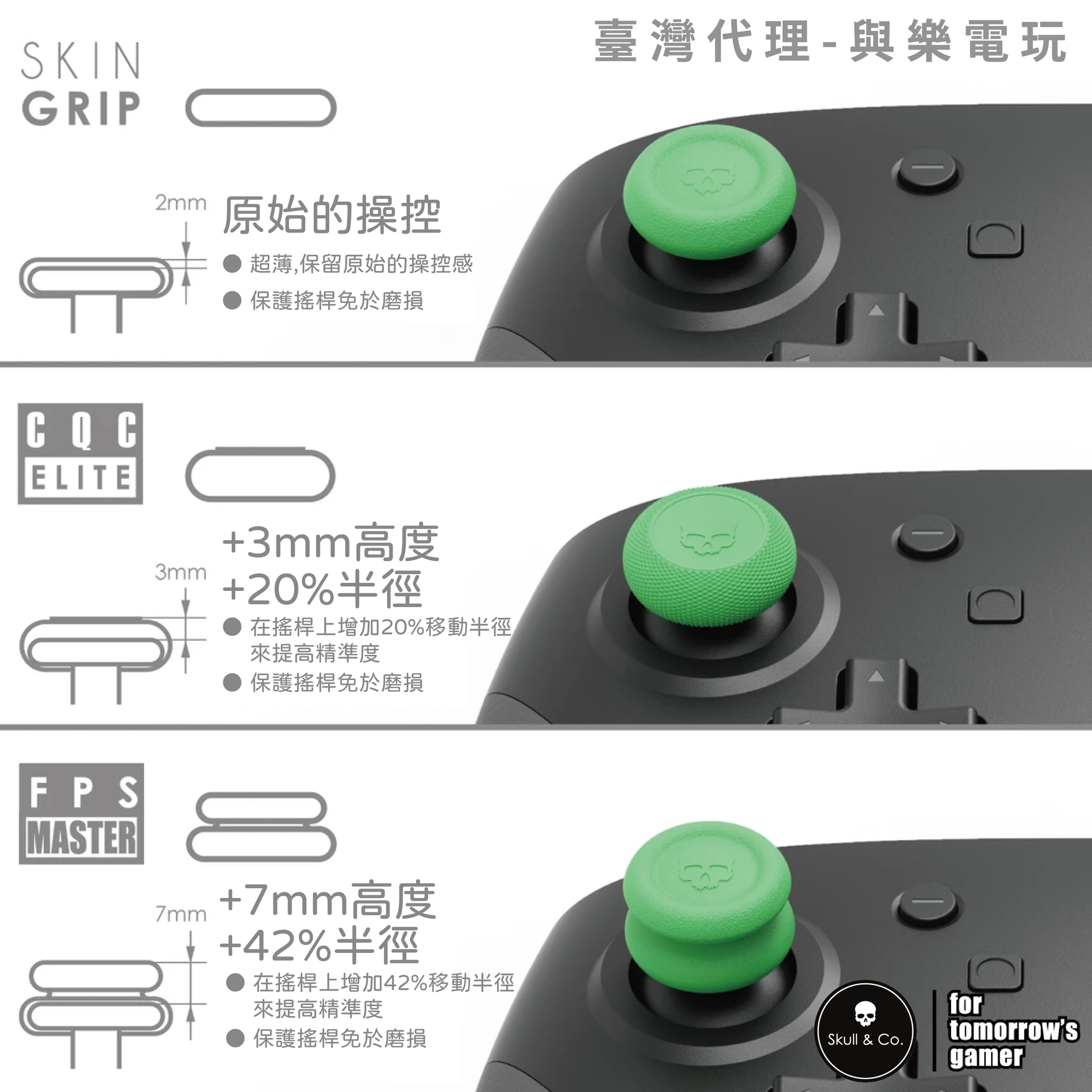 搖桿帽類比套 任天堂Switch PRO/PS5/PS4/SN30.