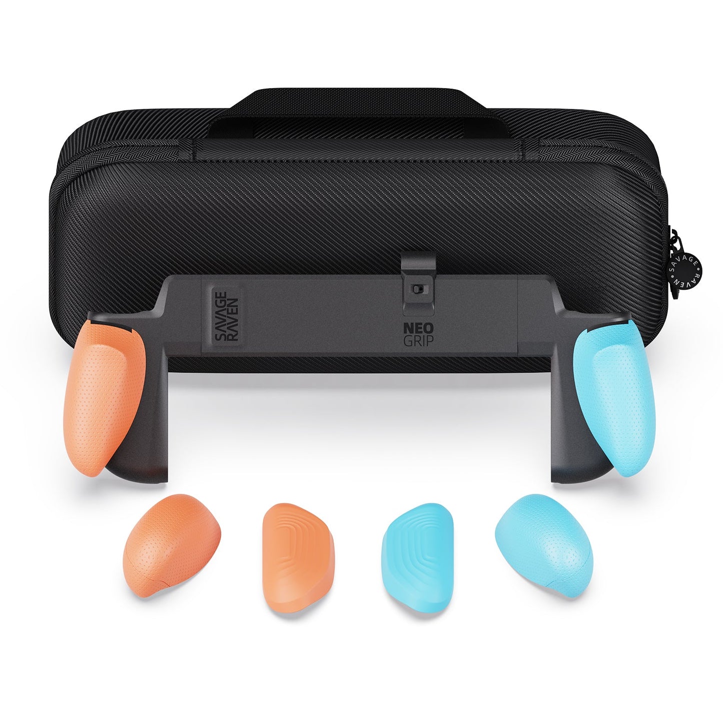 Switch 2握把保護殼 NeoGrip2 適用NS2的人體工學握把(原廠底座相容)
