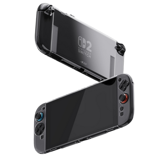 Switch 2分離式透明保護殼 適用任天堂NS2(原廠底座相容)