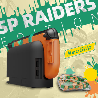 Switch 2《斯普拉遁塗擊隊 Splatoon Raiders》限量版握把保護殼NeoGrip2 / FissionGrip