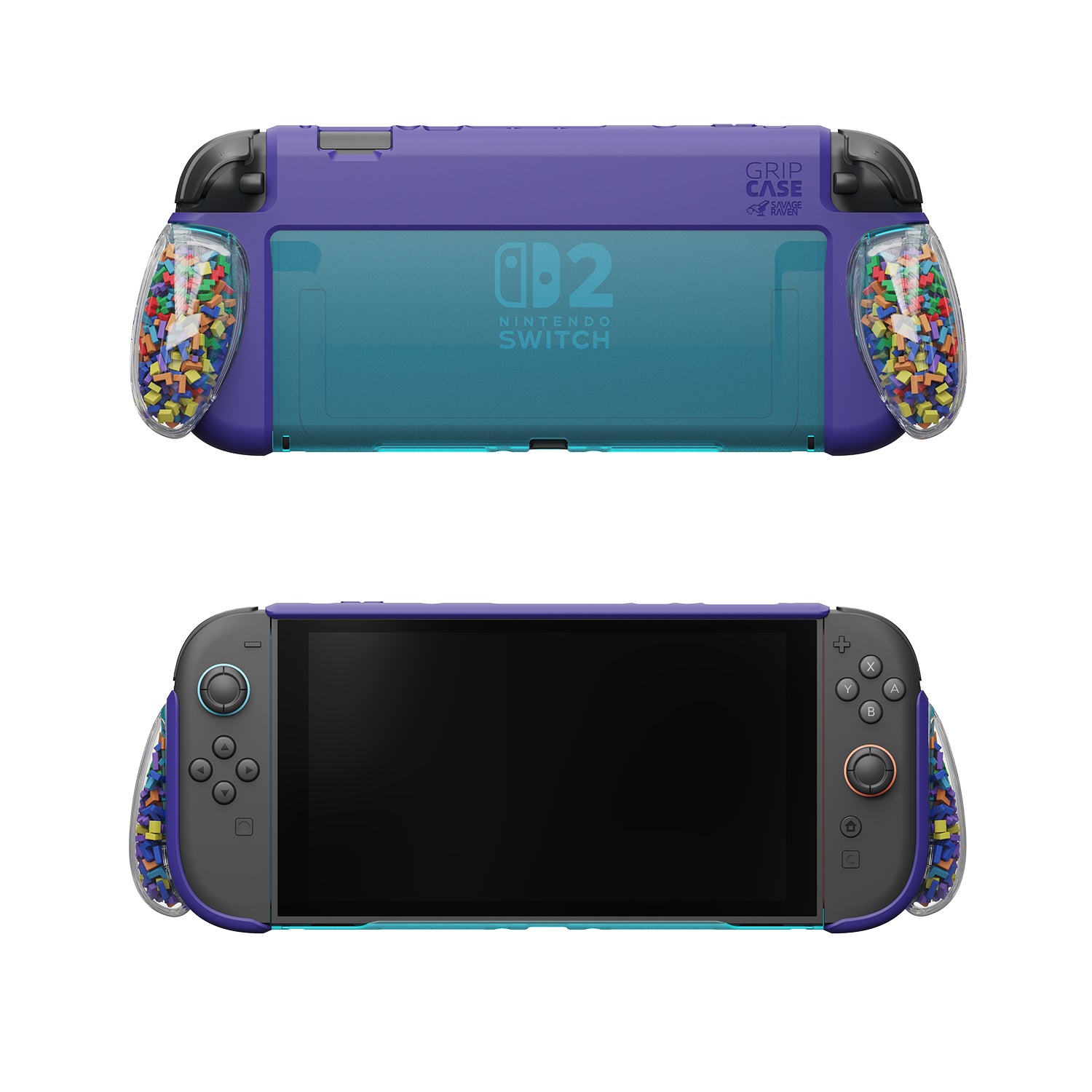 Switch 2 'TETR Block Limited Edition' Block Grip Handle Protective
